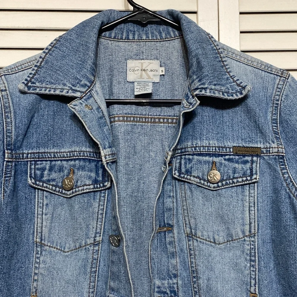 Vintage Calvin Klein Jean Jacket Size S